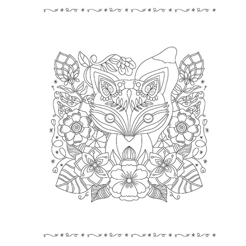 Libro para Colorear Animales Encantados