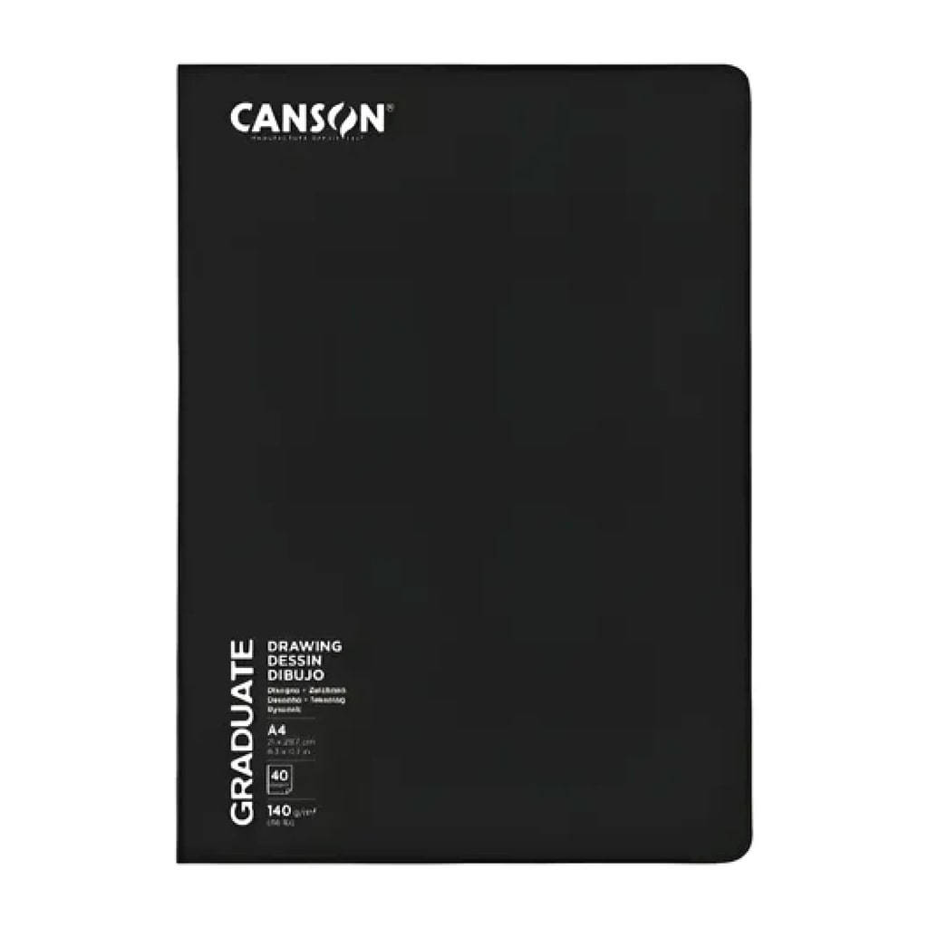 Cuaderno A4 Graduate Dessin 140 gr 40 H - Canson