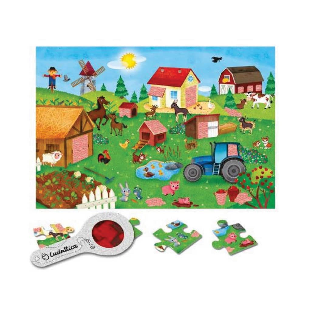 Secret Puzzle La Granja + 3 años - Ludattica