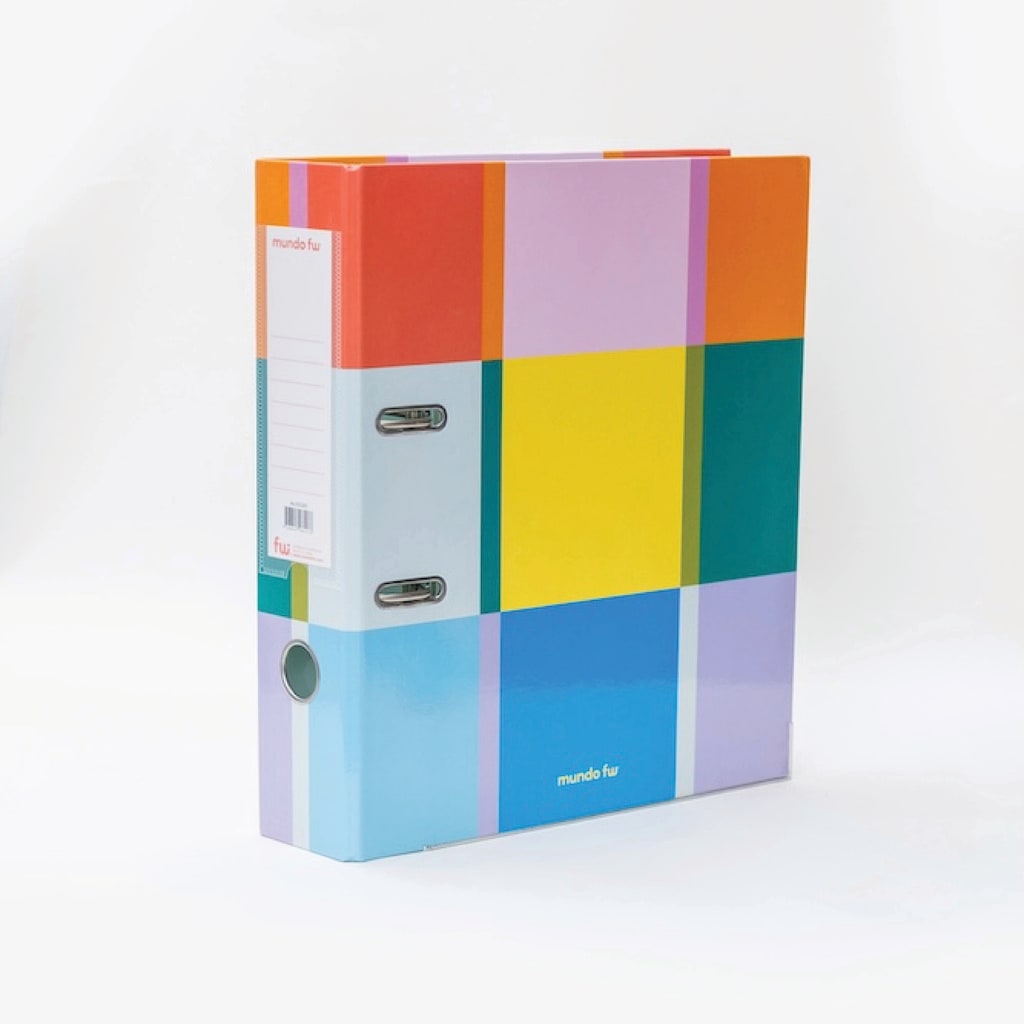 Bibliorato A4 Lomo Ancho Colorblock - FW