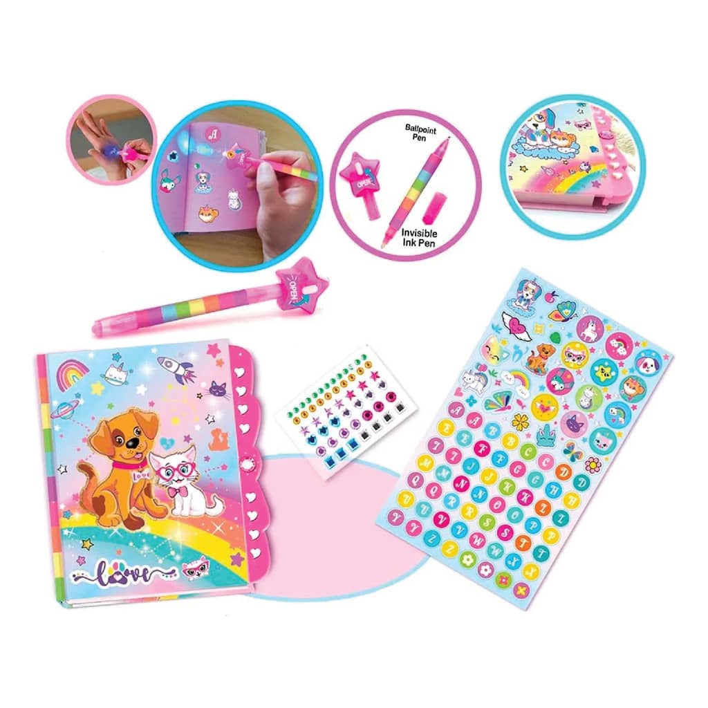 Set Diario Íntimo Puppy - Cresko