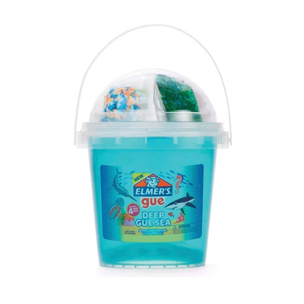 Kit Slime Gue Sea 709 ml + 4 Toppings - Elmer's