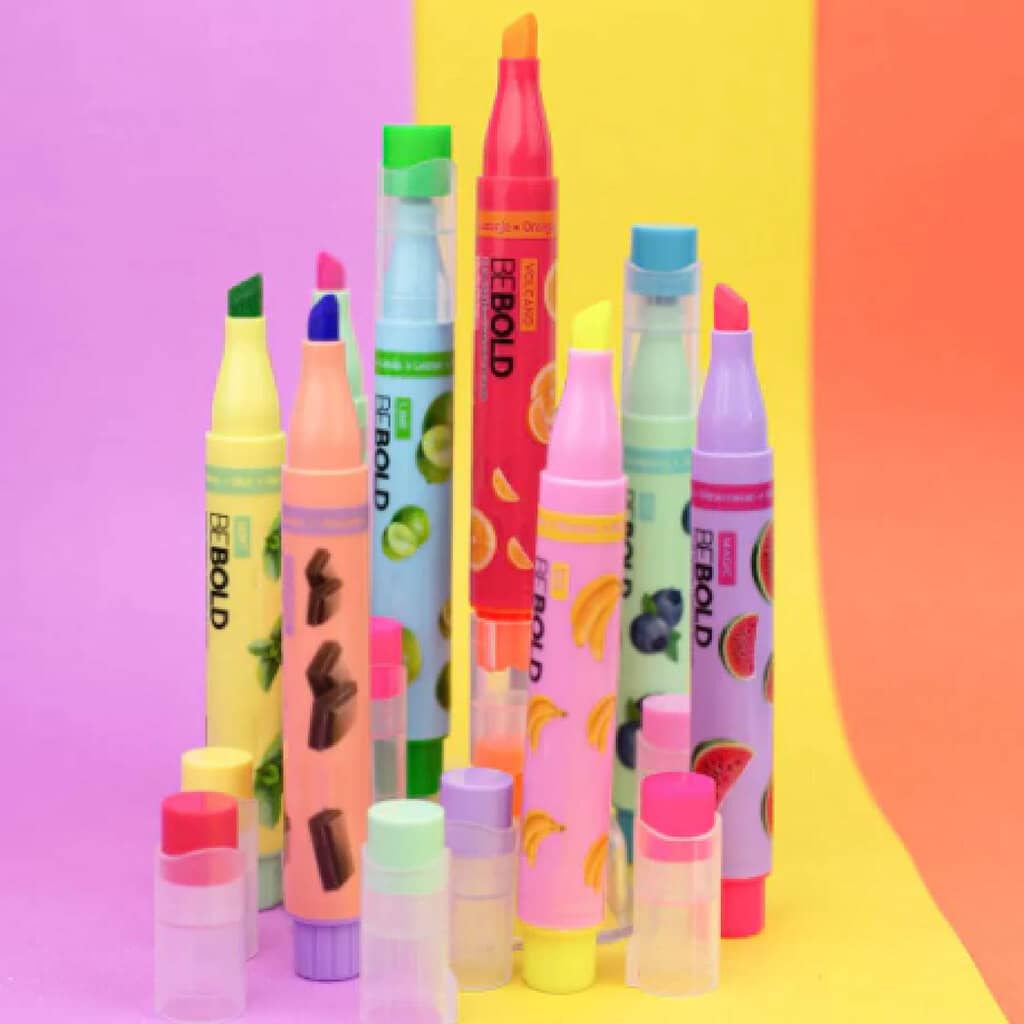 Resaltadores Perfumados BeBold Fruit x10 - New Pen