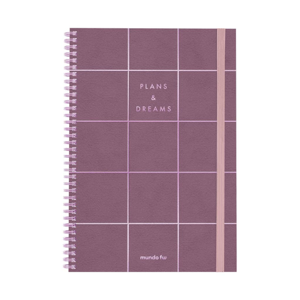 Cuaderno Infinity Book A4 Premium Neo Pink Rayado - FW