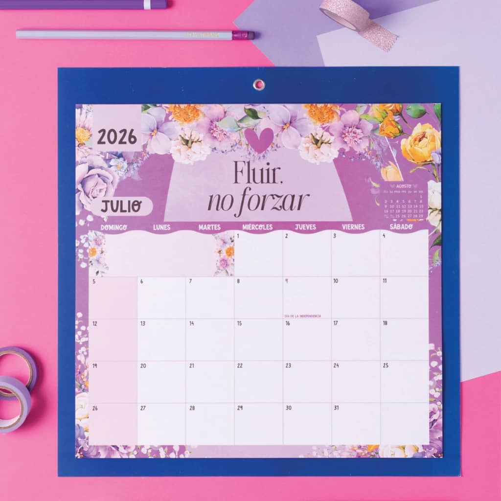 Calendario 2026 Imantado 30x30 cm - Punto Cero