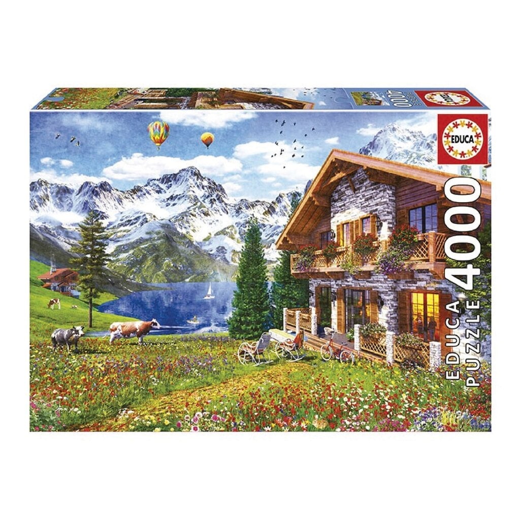 Puzzle 4000 pcs Hogar en los Alpes - Educa®
