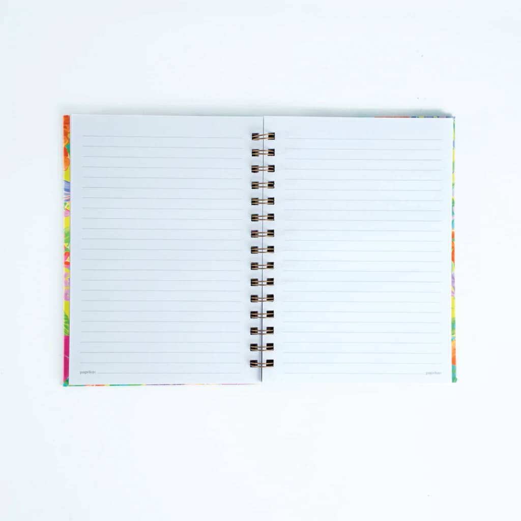 Cuaderno A5 Tapa Dura Rayado La Vie en Rose - Paprika