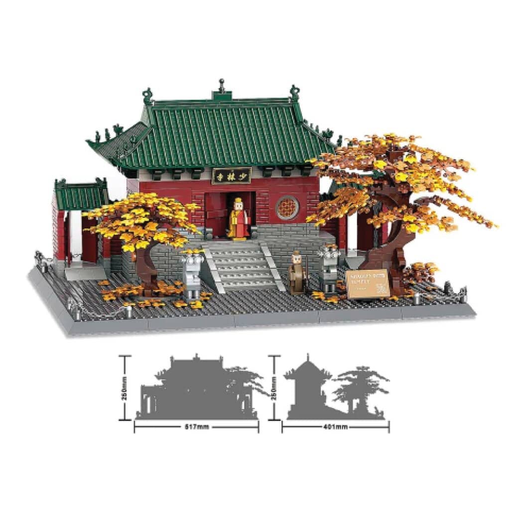 Rompecabezas 3D templo shaolin 1526 Piezas - Funny Land
