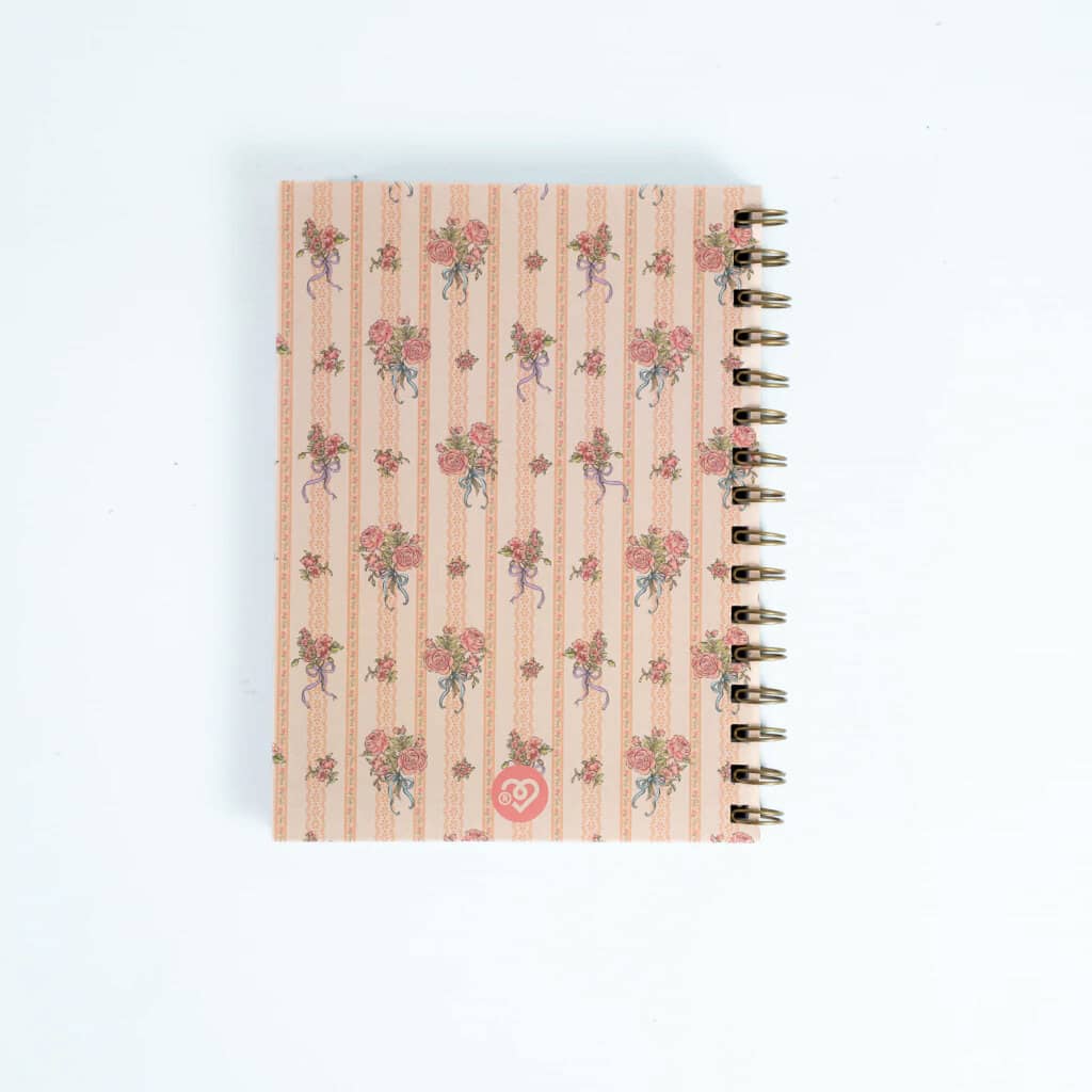 Cuaderno A5 Tapa Dura Rayado La Vie en Rose - Paprika