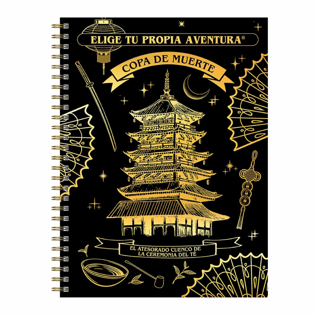 Cuaderno A4 Tapa Dura 80 H 90 gr Rayado Elige tu Propia Aventura - Rozini