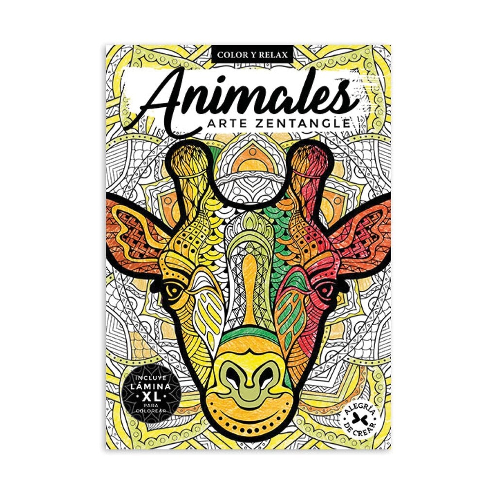 Libro para Pintar Animales Arte Zentangle