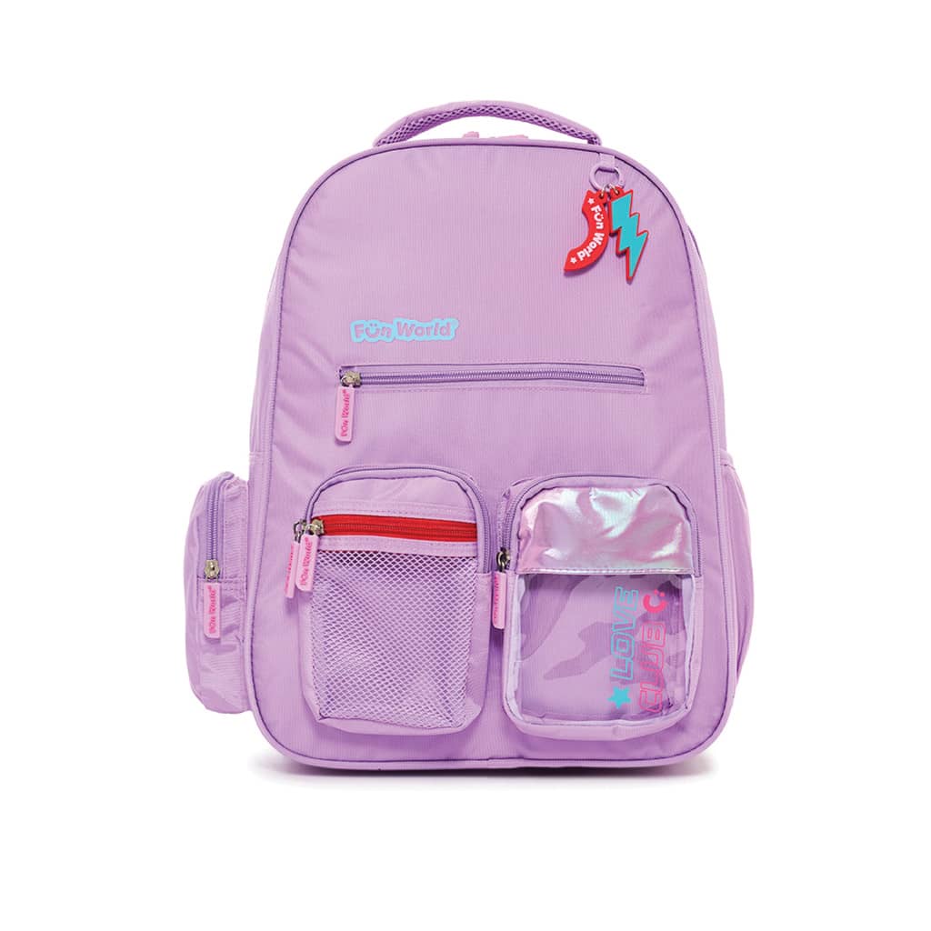 Mochila Espalda 17'' Classic Teen Lila - FW