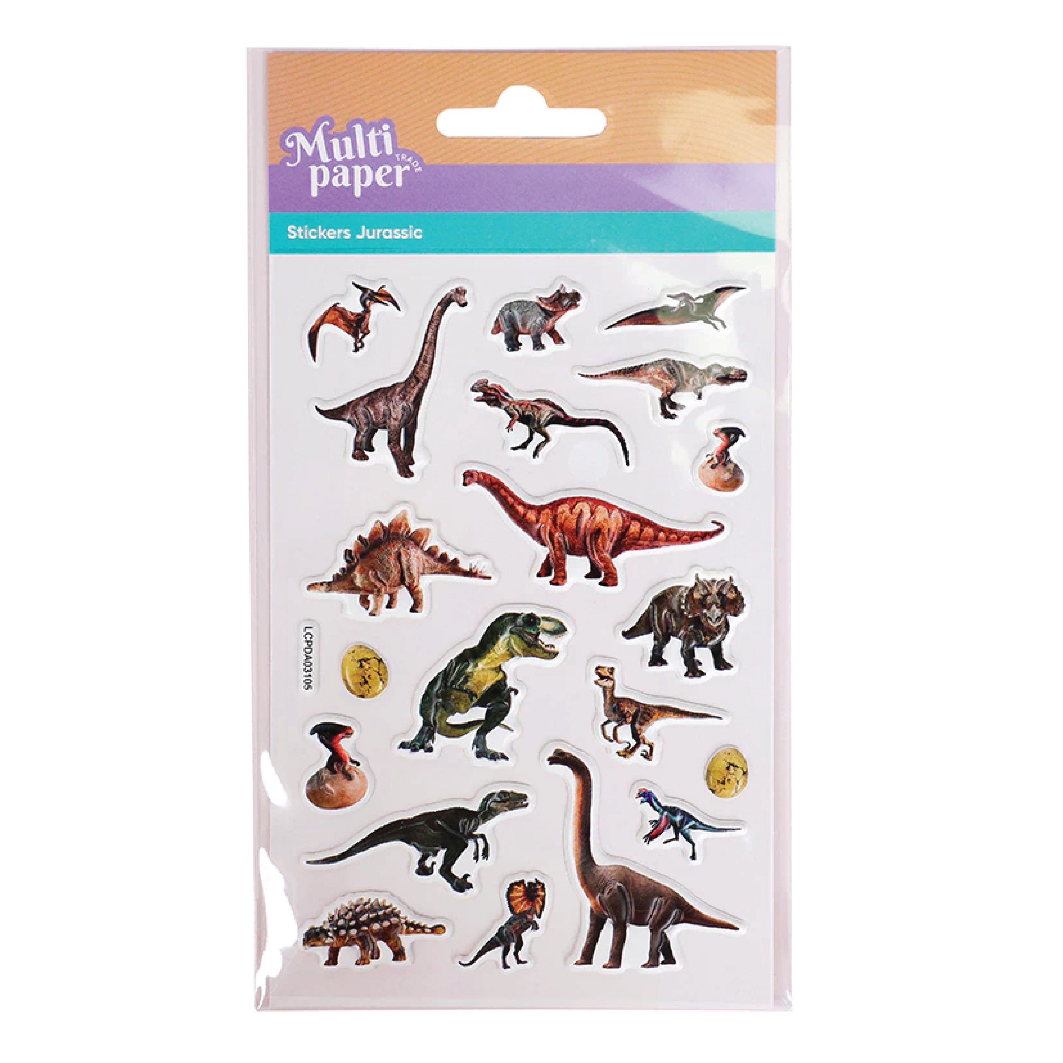 Stickers Jurassic - Multipaper