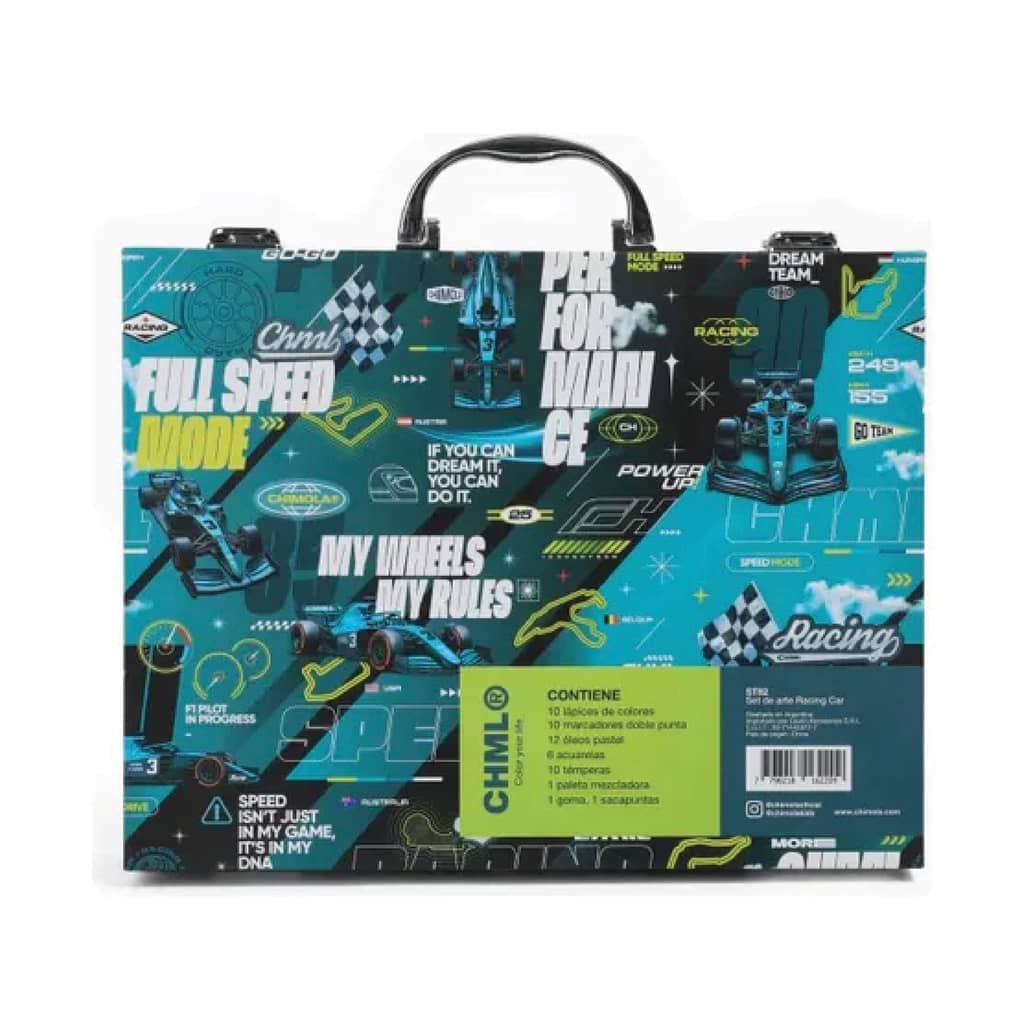 Set de Arte 51 Piezas Racing Car - Chimola