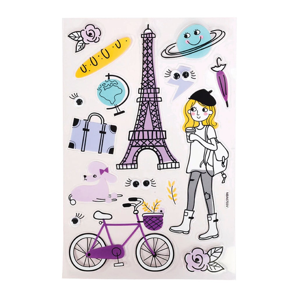 Stickers para Laptop Paris Life - Multipaper