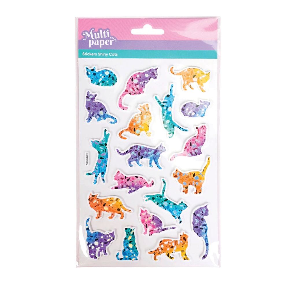Stickers Shiny Cats - Multipaper