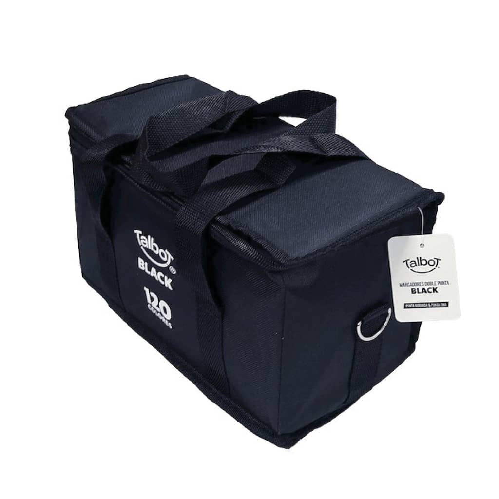 Marcador Doble Punta x120 Tinta al Alcohol - Talbot + LIBRO REGALO