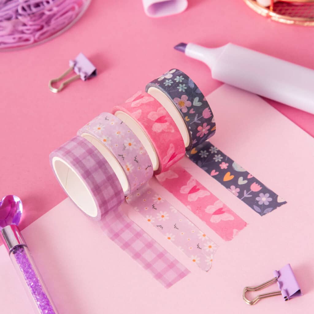 Washi Tape con Stamping x4 Sweet - Punto Cero