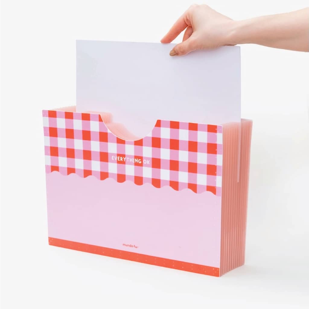 Carpeta Clasificadora A4 para escritorio Cute - FW