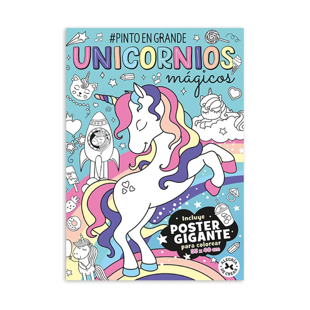 Libro para Colorear Unicornios Magicos