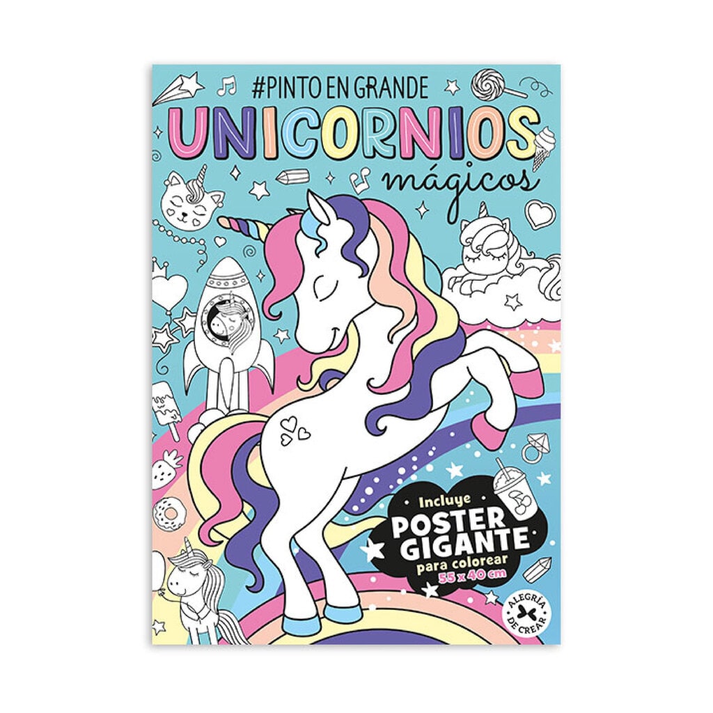 Libro para Colorear Unicornios Magicos