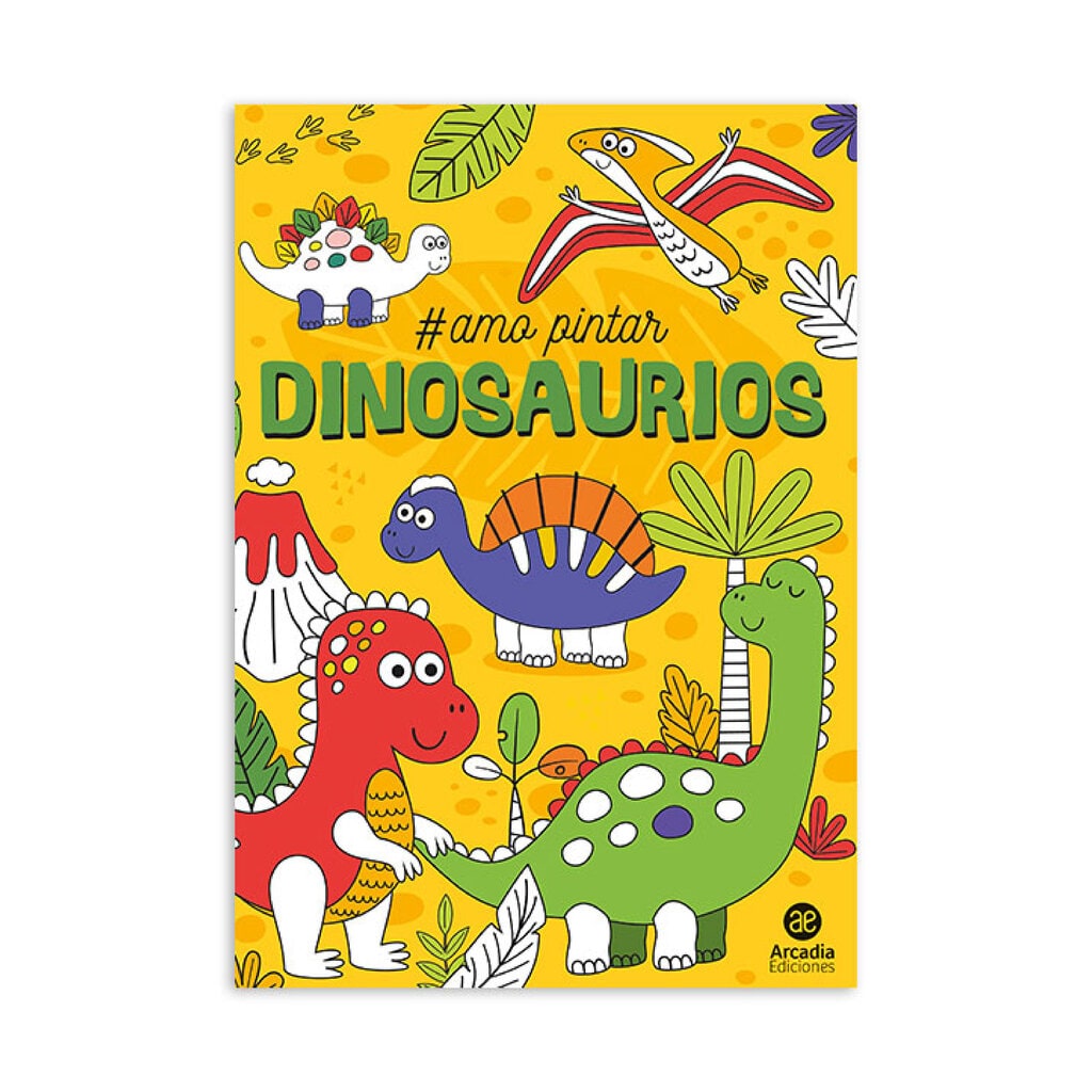 Libro para Colorear Amo Pintar Dinosaurios