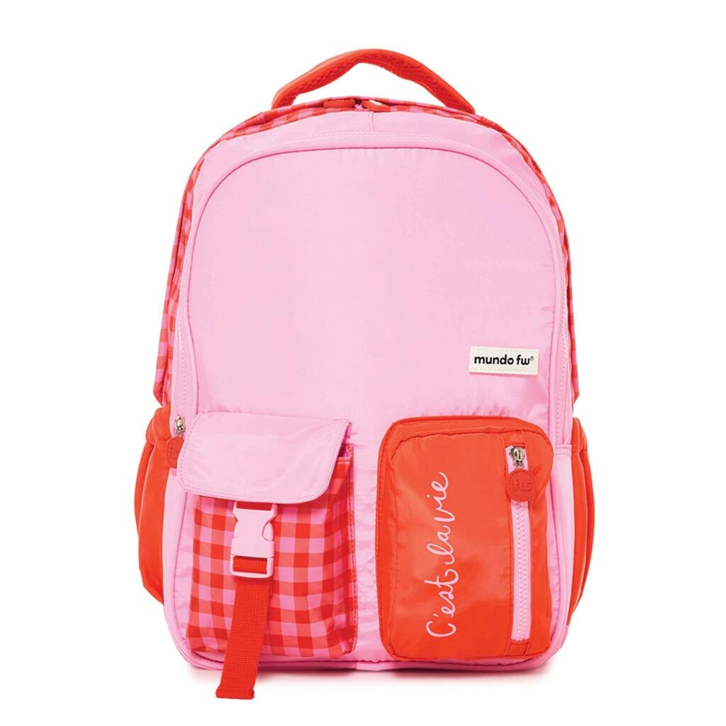 Mochila Espalda 17'' Pop Naranja - FW