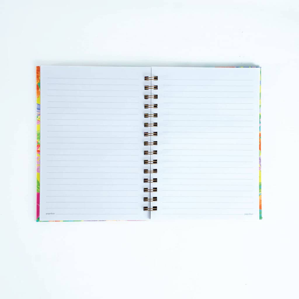 Cuaderno A5 Tapa Dura Rayado El Aura - Paprika