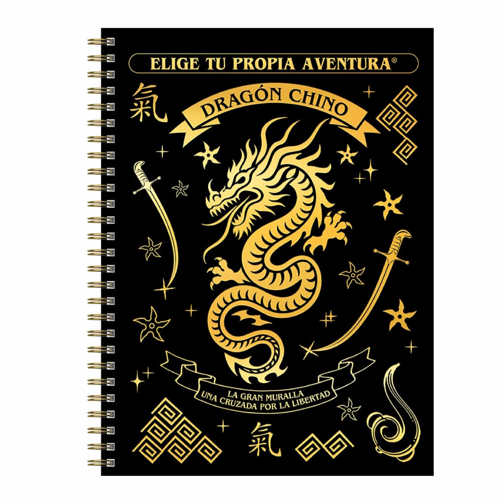 Cuaderno A4 Tapa Dura 80 H 90 gr Rayado Elige tu Propia Aventura - Rozini