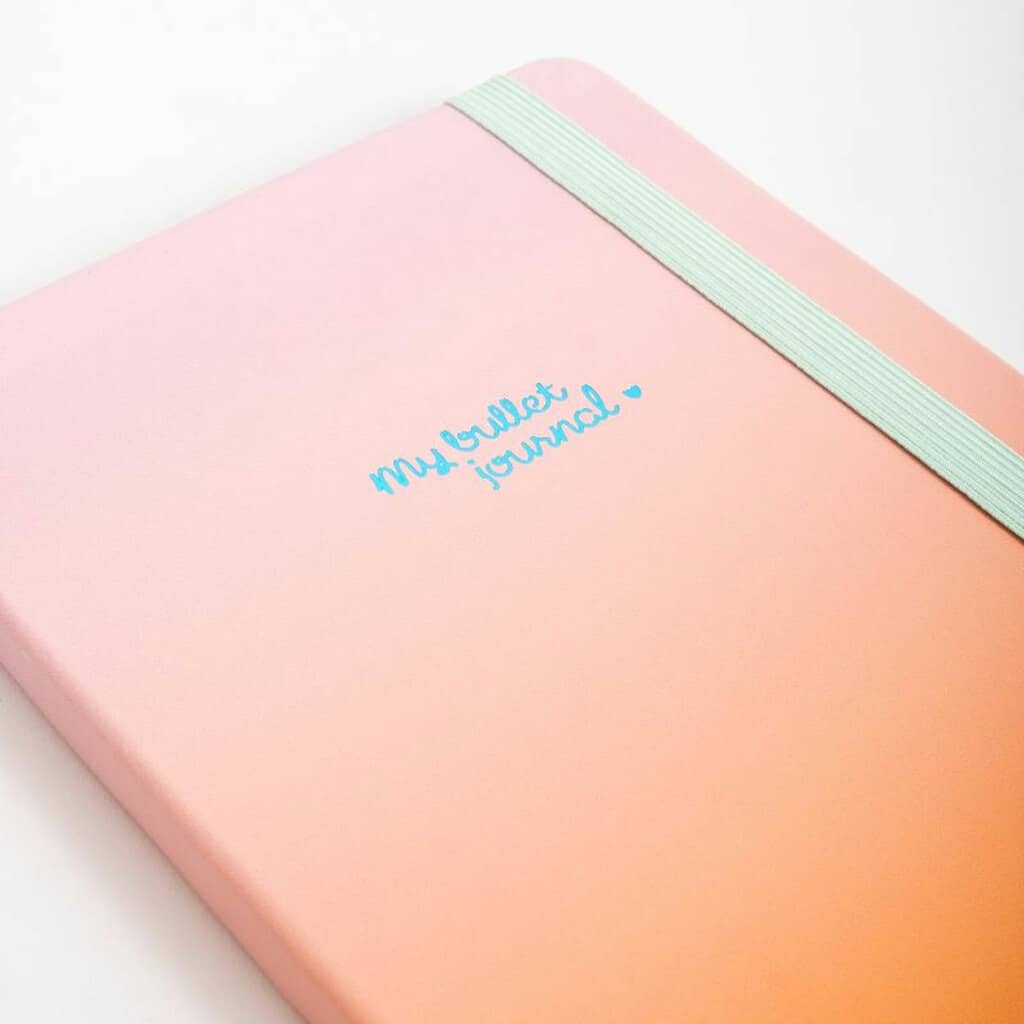 Bullet Journal Pastel Naranja 80 H 100 gr - FW