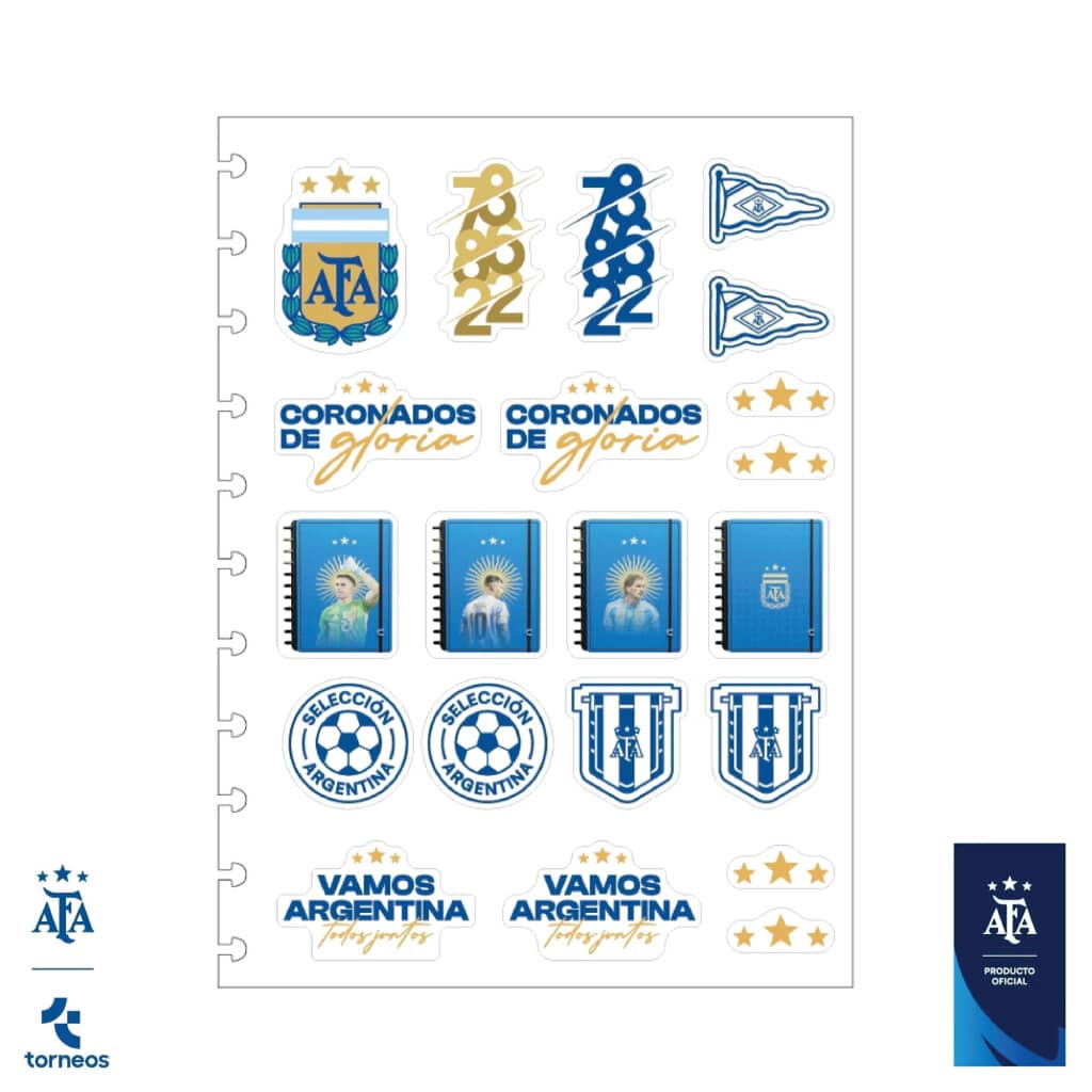 Box AFA Selección Argentina - Cuaderno Inteligente