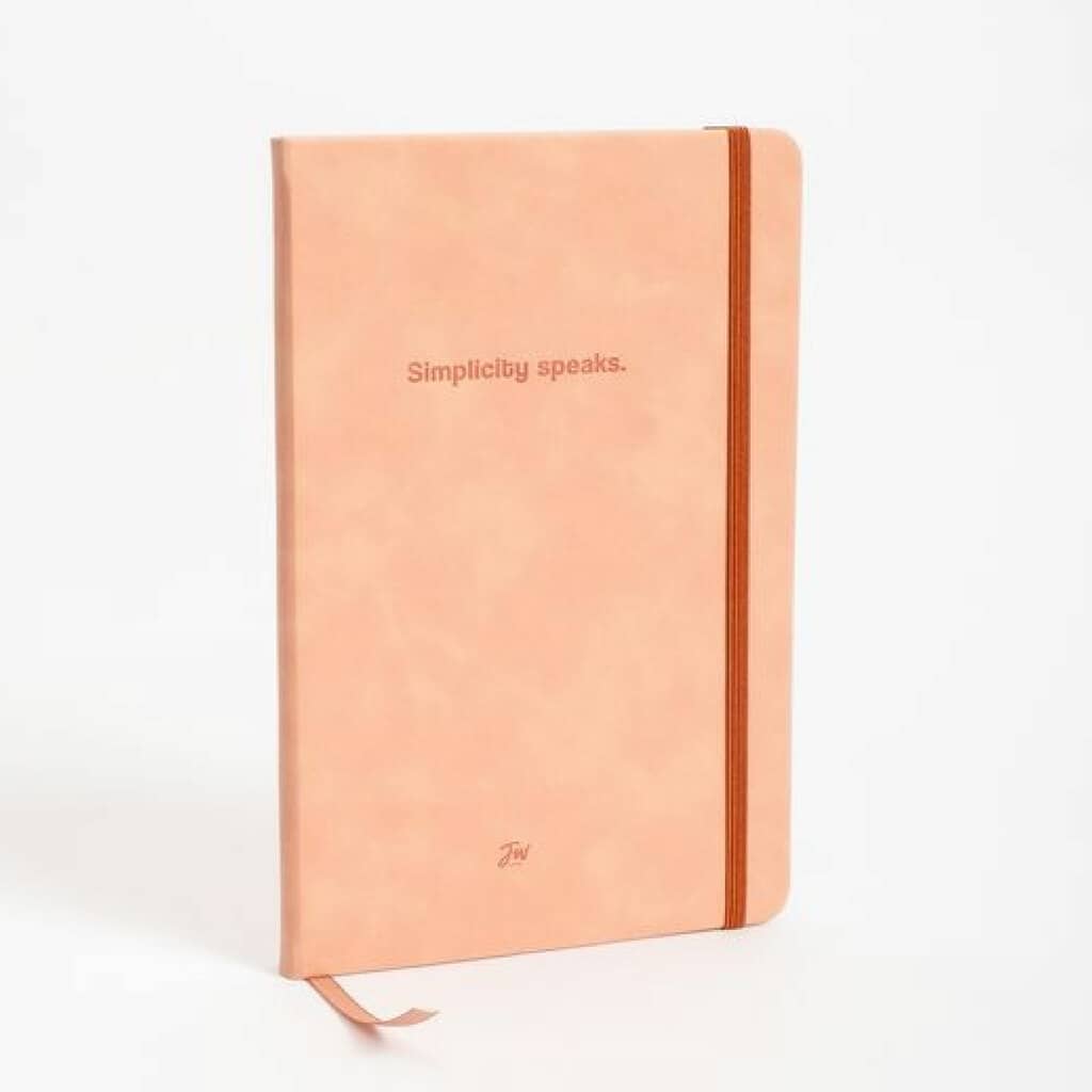 Cuaderno Sketch Simply Tapa Dura Simil Cuero 80 H 135 gr - FW
